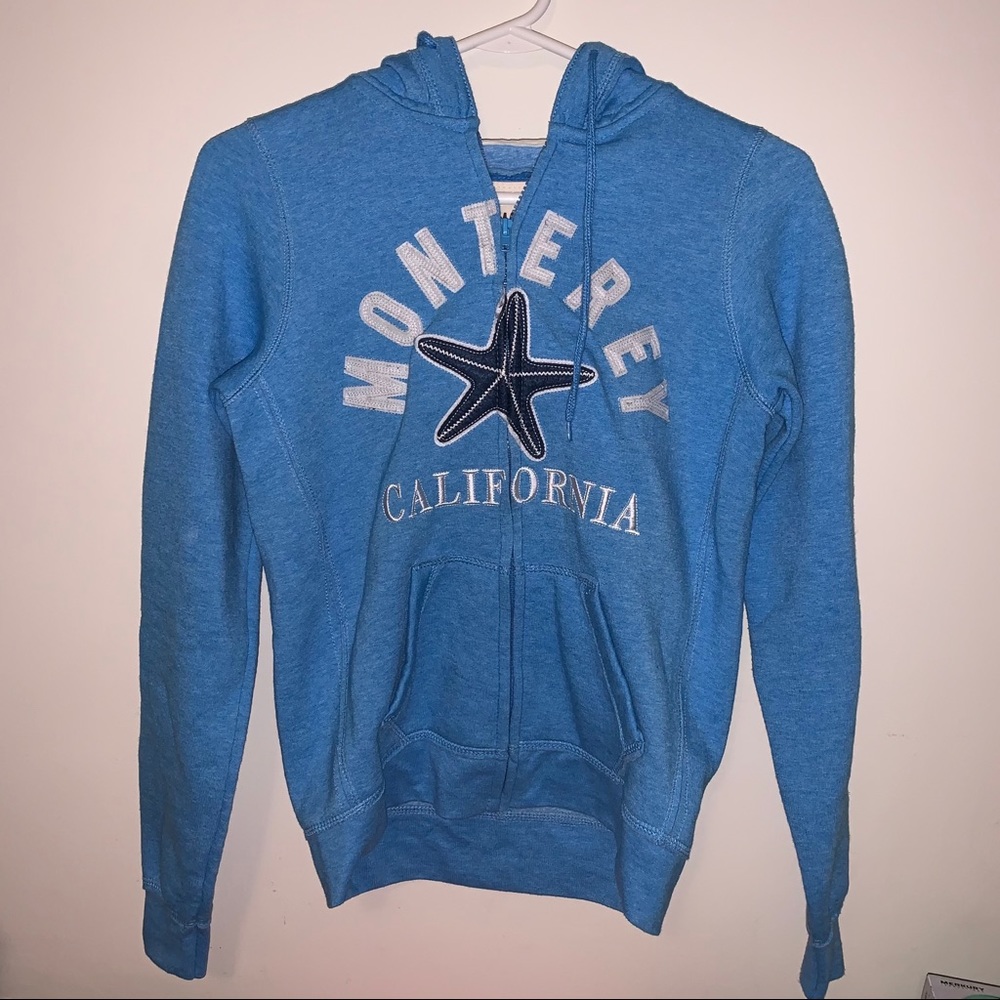 NWOT Monterey California zip up